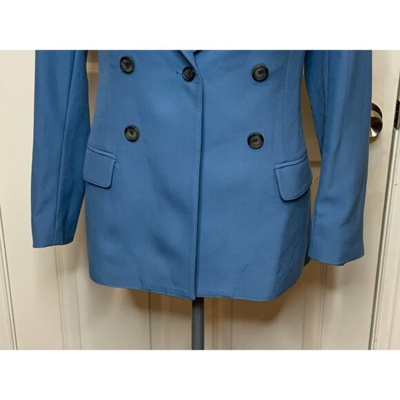Smythe Not A DB Blazer Blue Slate Single Button Jacket, Size 4 - Picture 4 of 10